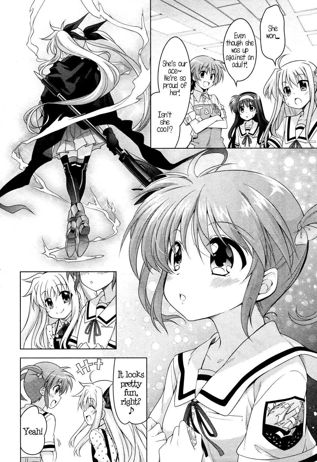 Mahou Shoujo Lyrical Nanoha INNOCENT Chapter 1 16